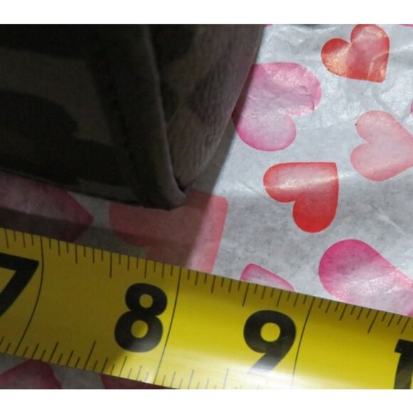 Coach Ocelot Mini Bennett Grey Multi Leather Satchel Crossbody Boston Bag F36449 - Picture 9 of 12